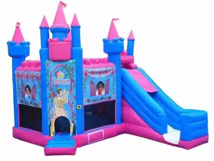Princess Jumping Castle With Slide
