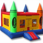 Crayon Bouncy Castle