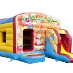 Clown Bouncy Castle With Slide