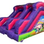 5ft Platform Unicorn Inflatable Slide