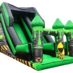 11ft Platform Toxic Turret Bouncy Slide