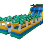 Inflatable Tropical Slide with Palm Trees