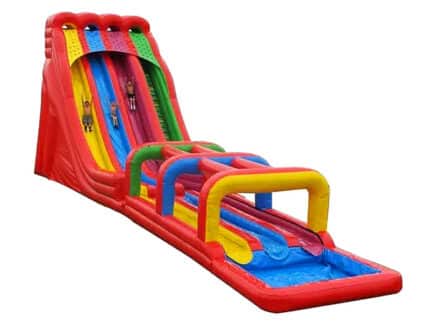 20ft Platform Death Drop Bouncy Water Slide
