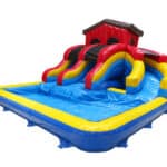 Inflatable Water Twin Slide Combi