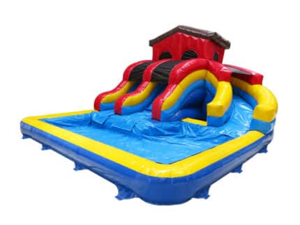 Inflatable Water Twin Slide Combi