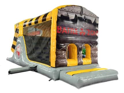 30ft Battle Zone Inflatable Obstacle Course
