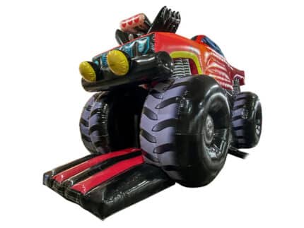 1 Part 3D Monster Truck Inflatable Obstacle Course