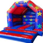 10ft x 12ft Stars A-Frame Bouncy Castle
