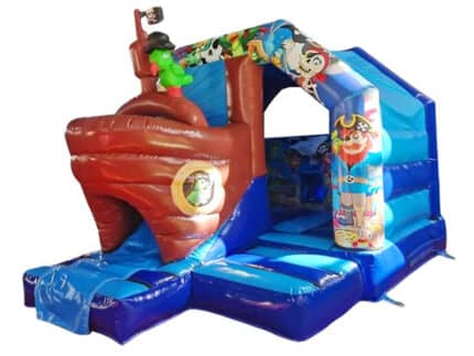 12ft x 18ft 3D Pirates Front Slide Combo