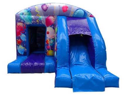 Party Box Jump and Slide Bouncy Castle